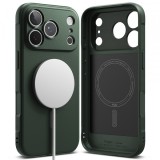 Husa MagSafe pentru Apple iPhone 18 Pro / 17 Pro, Ringke, Onyx, Verde Inchis