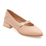 Pantofi FLAVIA PASSINI nude, V733D25, din piele naturala