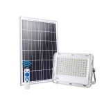 Proiector cu panou solar stradal cu lupa 100W