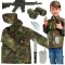 Costum de carnaval Soldat cu Accesorii 3-8 ani