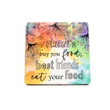 Cumpara ieftin Suport pahar - Friends and Food | ArtMyWay