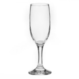 Pahar Șampanie Bistro, 190ml, Sticlă Transparentă - Elegant, Rezistent, Universal