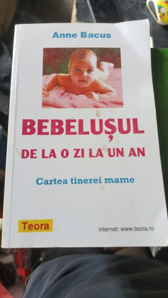 BEBELUSUL DE LA O ZI LA UN AN , CARTEA TINEREI MAME de ANNE BACU