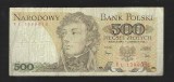 POLONIA 500 ZLOTI / ZLOTYCH 1982 , P - 145d , seria FL 1399815