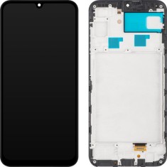 Display cu Touchscreen MP compatibil cu Samsung Galaxy A24 4G A245, cu Rama, Versiune OLED, Negru foto