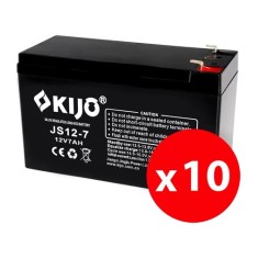 Cutie 10 acumulatori JS12-7 - KIJO JS12-7-BAX