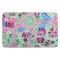 Covor Decorativ Roz Model Ferma cu Drum 150x100cm