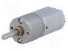 Motor DC, 12V DC, 1.6A, 180rot./min, POLOLU, 78:1 METAL GEARMOTOR 20DX43L MM 12V CB foto