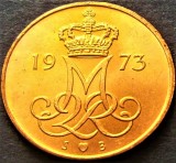 Cumpara ieftin Moneda 5 ORE - DANEMARCA, anul 1973 *cod 1781 = UNC din FASIC, Europa