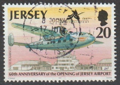 Jersey 1997 , Posta Aeriana , Aviatie foto