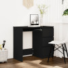 Birou, negru, 90x45x76 cm, lemn prelucrat GartenMobel Dekor, vidaXL