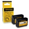 Pachet 2x Acumulator Patona NP-FW50 (950mAh, 7.2V) Sony NEX-5A, NEX-5D - Baterie Li-Ion Compatibila, Incarcare Standard