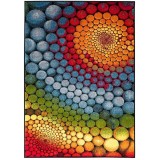 Covor Camera Copii Model Kolibri 11056-120, Marime 80 x 150 cm, Multicolor, Inaltime Fir 9 mm, Antialergic, Polipropilena, Gradinita, Cresa, Loc de Jo