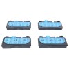 Placute frana Audi A6 C7 (4g2, A6 C7 Avant (4g5, A7 Sportback (4ga, Q5 (8rb), Q5 Van (8rb); Porsche Macan (95b), punte fata, fara senzor avertizare u, ATE