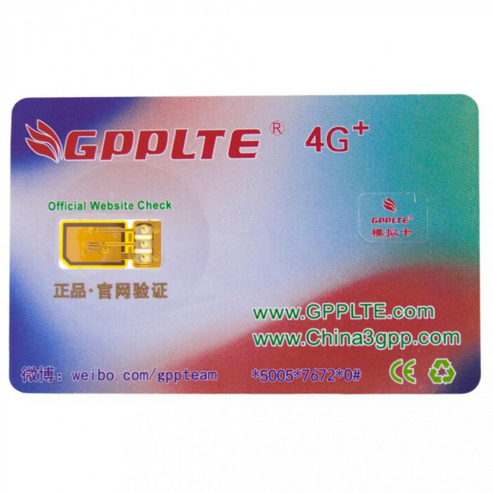 Diverse Scule Service Unlock SIM, GPPLTE, 4G+