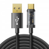 Cablu USB Joyroom - USB Tip C Pentru &icirc;ncărcare/transmisia Datelor 3A 2m Negru (S-UC027A20) S-UC027A20-BLACK