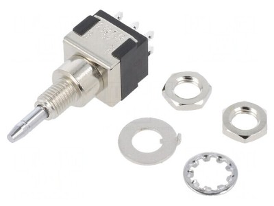 Comutator DPDT 6A/125VAC 6A/6VDC MPA 206 R foto