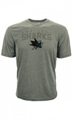 San Jose Sharks tricou de bărbați grey Shadow City Tee - L foto