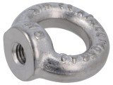 Piuliță cu inel tip ochi M8 oțel inoxidabil A2 DIN 582 20mm - ELESA GANTER