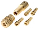 Mandrină pentru Mașină de Găurit 0,3-3,2mm Alamă