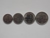 LOT 4 MONEDE DIFERITE 1,5,10,20 CRUZEIROS 1981 BRAZILIA, America Centrala si de Sud