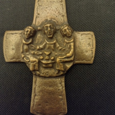 Cruce veche bronz secol - XVIII stare ft buna