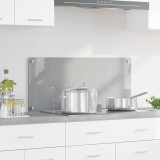 vidaXL Spate de bucătărie Gri deschis 90 x 40 x 0.6 cm