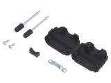 Carcasă pentru conectori D-Sub 15pin și HD 26pin