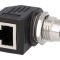 Adaptor M12 Mama la RJ45 Soclu Ethernet 4-Pin Cat 5e
