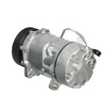 Compresor aer conditionat Audi A3 (8L), 1996-2003, motorizare 1, 6/1, 8/1.8 T, benzina; 1.9 TDI, diesel, rola curea 120 mm, 6 caneluri, tip Sanden: S