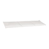 Cumpara ieftin Perna banca gradina textil crem 153x48x3 cm