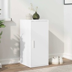 vidaXL Pantofar, alb, 32x35x70 cm, PAL