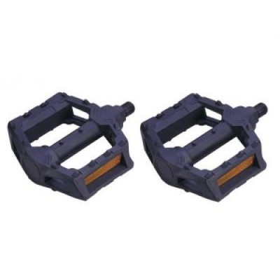Pedale BMX/MTB, PP, Negru + Catadioptrii foto