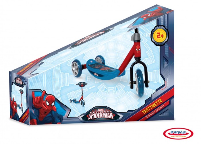 Spiderman - Trotineta Cu 3 Roti Spiderman - Trotineta Cu 3 Roti
