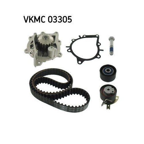 SKF Set pompa apa + curea dintata