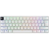 Tastatura gaming mecanica Logitech PRO X 60, Wireless, switch-uri GX tactile, Alb