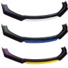 Prelungire Bara Fata Universala ABS Negru Lucios/Albastru 4 Buc. Spoiler Auto Tuning