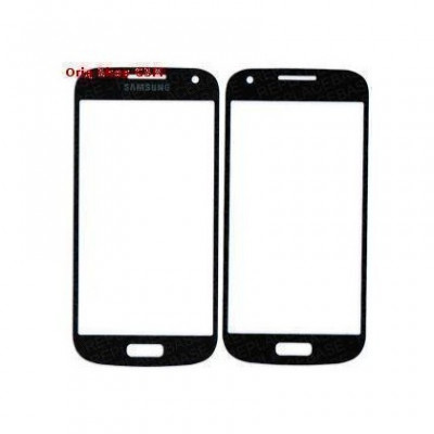 Carcasa (Sticla) Geam Samsung i9190 Galaxy S4mini Negru Orig Chi foto