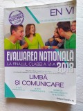 Cumpara ieftin EVALUAREA NATIONALA LA FINALUL CLASEI A VI A LIMBA SI COMUNICARE GRADINARU