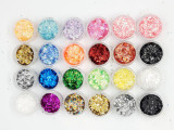 Cumpara ieftin Set 24 paiete decorative pentru unghii, A3, multicolore, Global Fashion