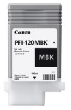 Cartus Cerneala Original Canon Black PFI-120MBK pentru IPF TM-200|TM-205|TM-300|TM-305 130ml NOPP "2884C001AA"