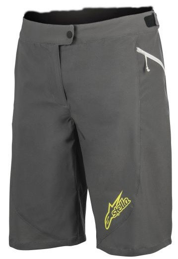 Pantaloni Ciclism Dama Alpinestar Stella PathFinder Gri / Galben Marimea 28 1735016902528