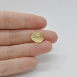 Cabochon citrin 13x10x5mm c43