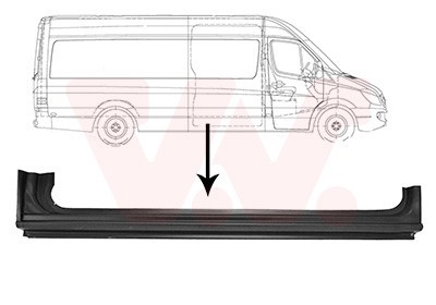 VAN WEZEL 3077110 Panou lateral