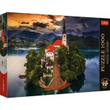 PUZZLE TREFL 1000 PREMIUM PLUS PHOTO ODYSSEY LACUL BLED SLOVENIA