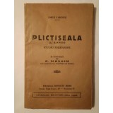 Emile Tardieu - Plictiseala (l&#039;ennui): studiu psihologic (trad. P. Mușoiu) (Biblioteca Revistei Ideei) (1939?)