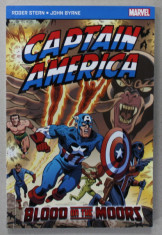 CAPTAIN AMERICA : BLOOD ON THE MOORS by ROGER STERN and JOHN BYRNE , MARVEL , 2011, BENZI DESENATE * foto