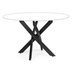 Picior masa otel negru George 56x56x73.5h