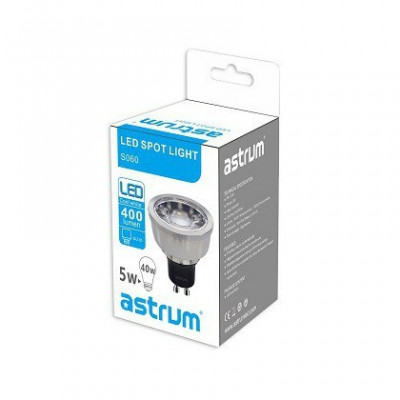 LED (Spot) Gold Astrum S060 5W(40W) Soclu MR16 12V Lumina Calda foto