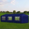 Cort de petrecere, albastru, 3 x 9 m